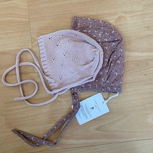 Set of two (2) Jamie Kay bonnets. New!